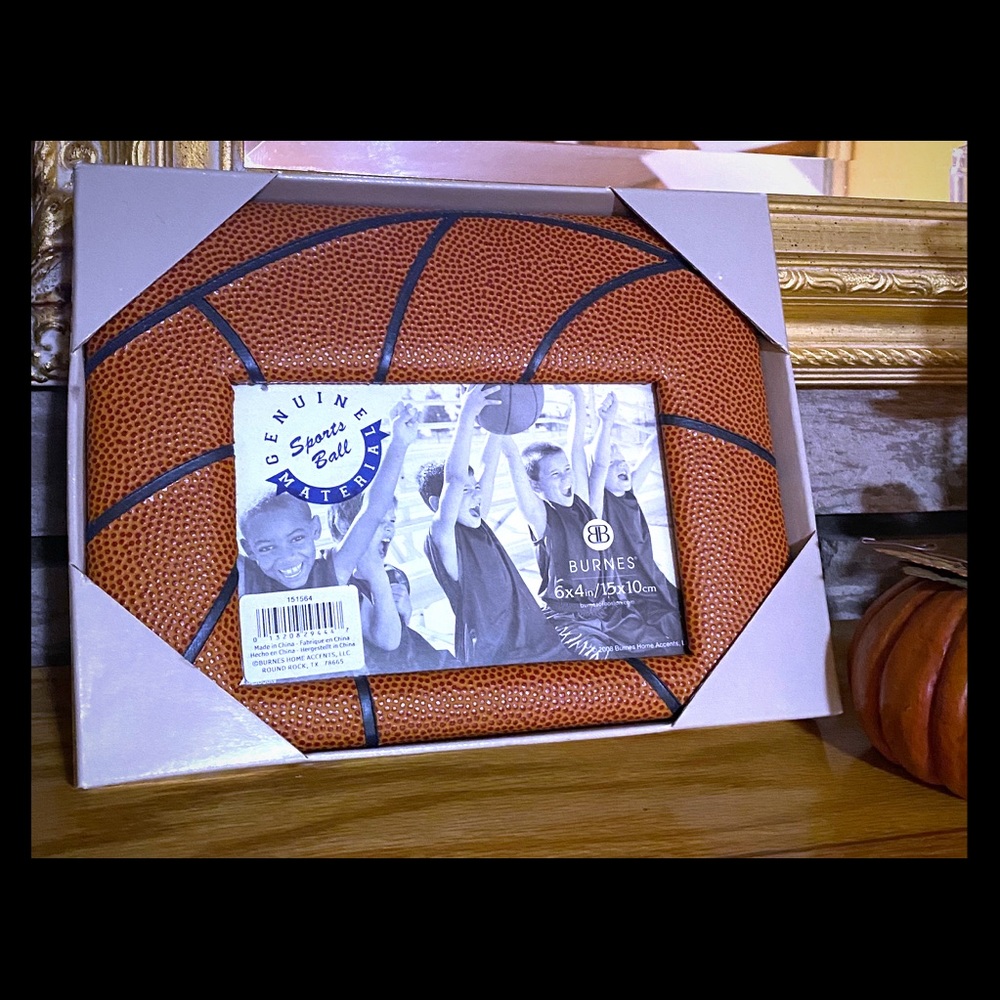 Burnes of Boston Basketball Frame-NWT